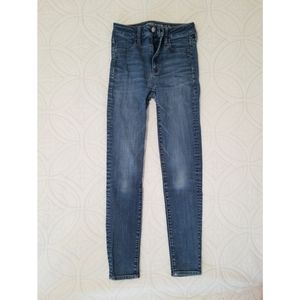 American Eagle Super High Rise Jegging